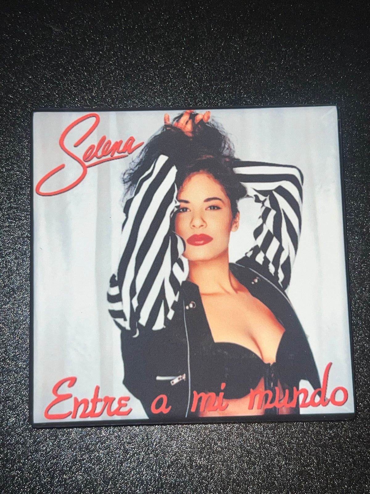 Selena Entre a Mi Mundo album cover coaster