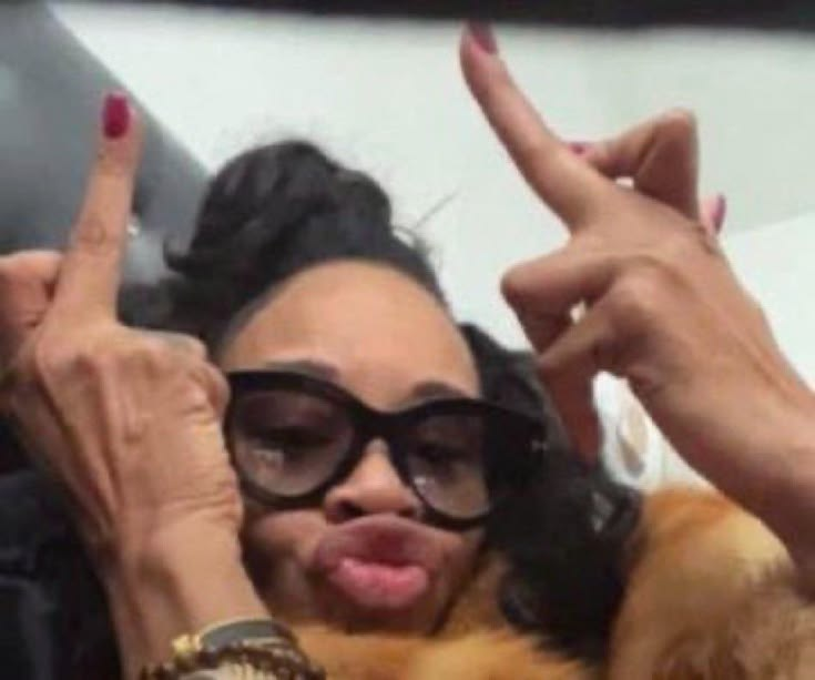 Glasses double fingers magnet