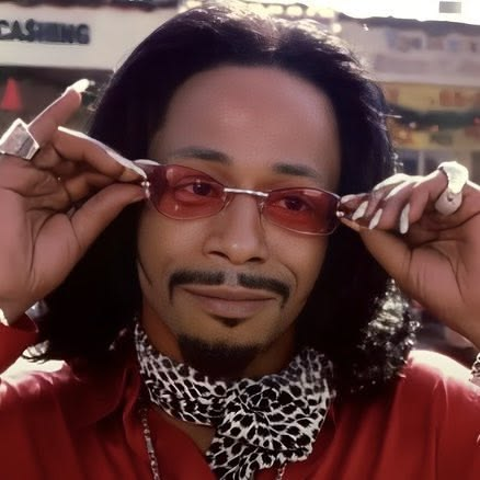 Katt Williams pink shades magnet