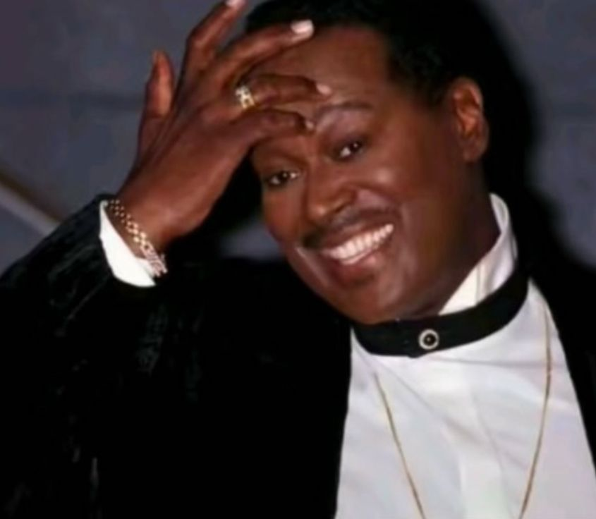Luther Vandross laughing magnet