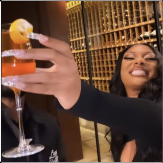 Megan Thee Stallion toast magnet