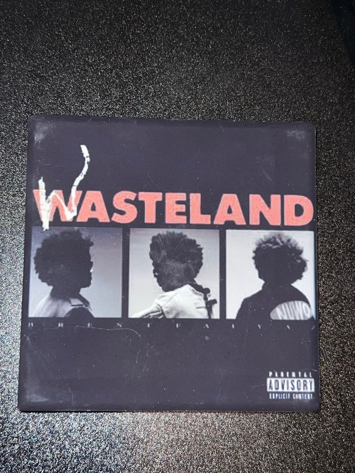 Brent Faiyaz Wasteland Vinyl Cover Coaster