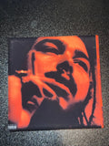 Post Malone Congratulations Remix vinyl cover ceramic coaster