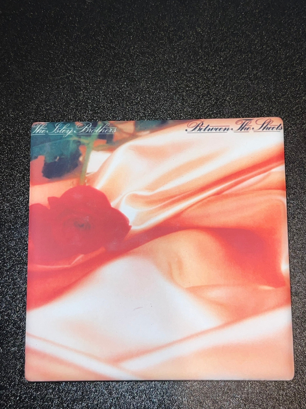 The Isley Brothers Between the Sheets Vinyl Cover Coaster