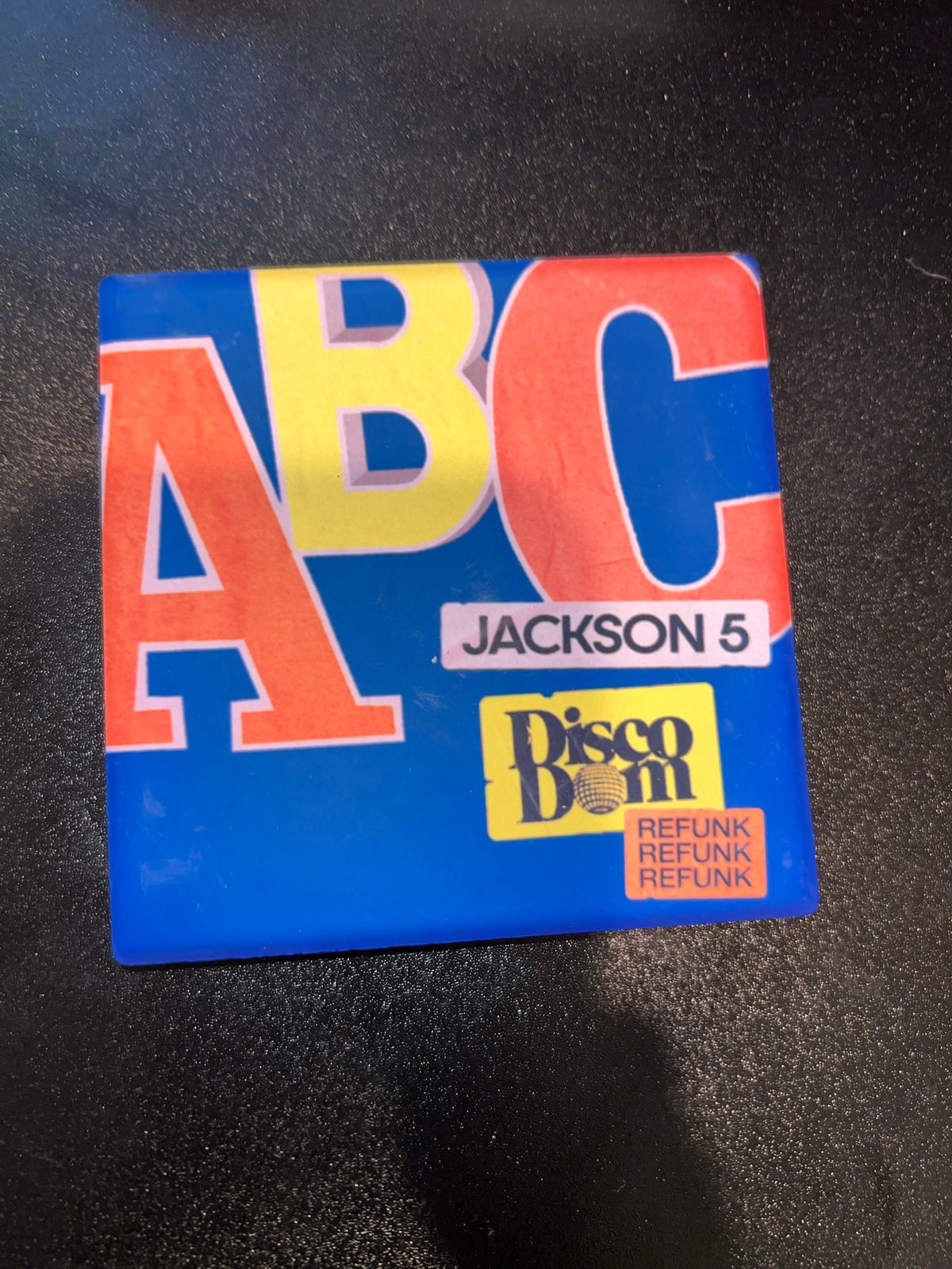 The Jackson 5 ABC Vinyl Cover Coaster