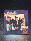 La Mafia Estas Tocando Fuego Vinyl Cover Coaster