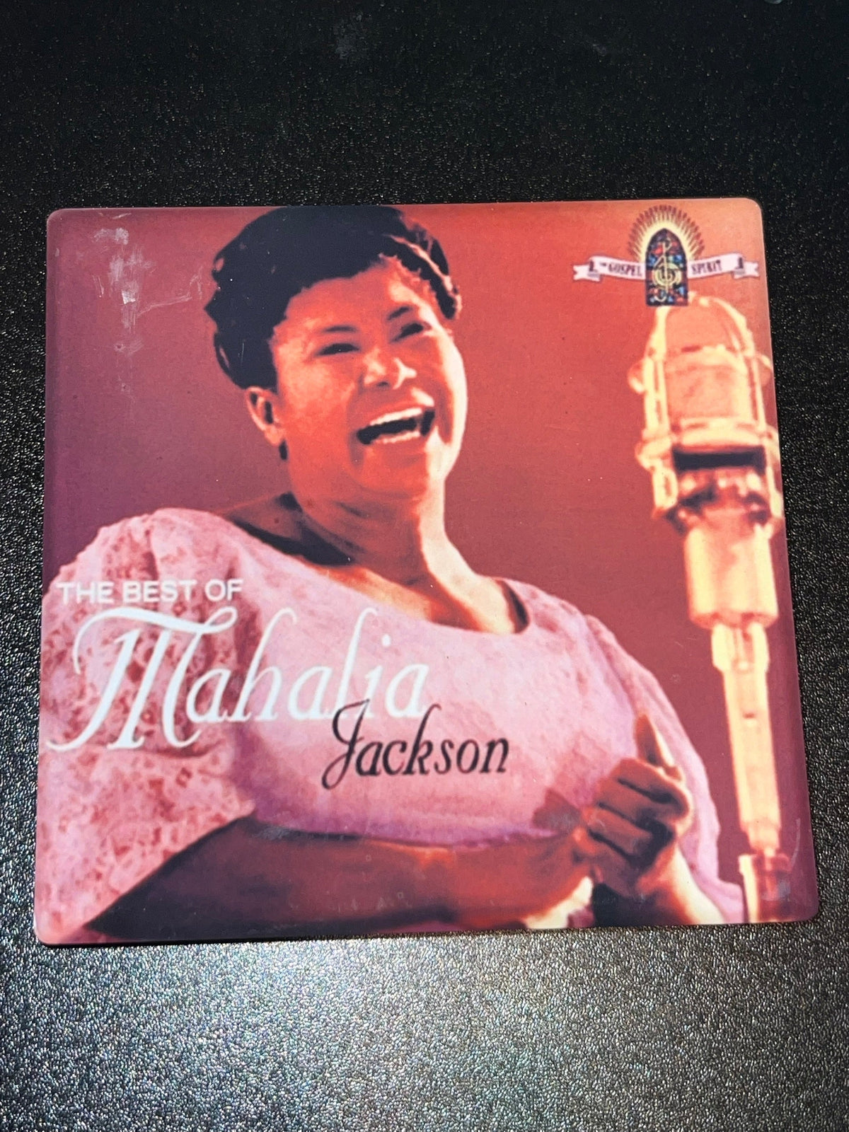 Mahalia Jackson The Best of Mahalia Jackson Vinyl Cover Coaster