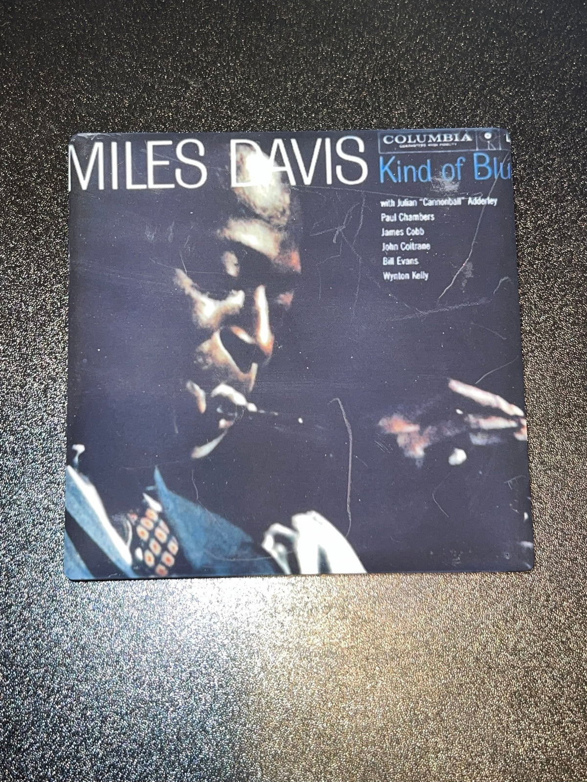 Miles Davis Kind of Blue Vinyl Cover Coaster