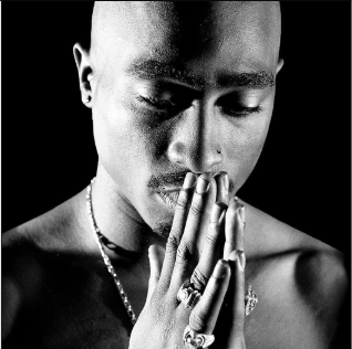 2Pac Praying Magnet