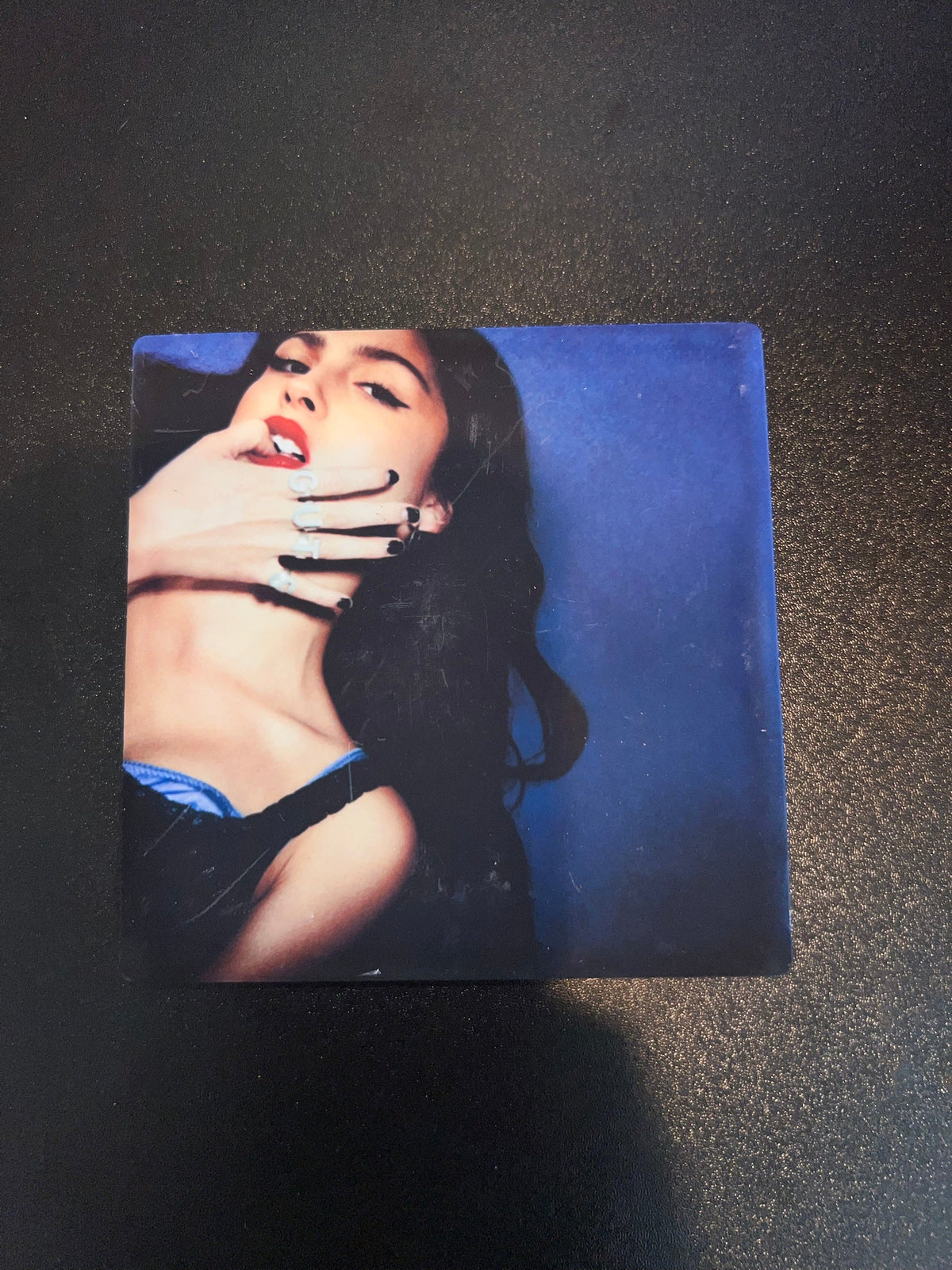 Olivia Rodrigo GUTS Vinyl Cover Coaster