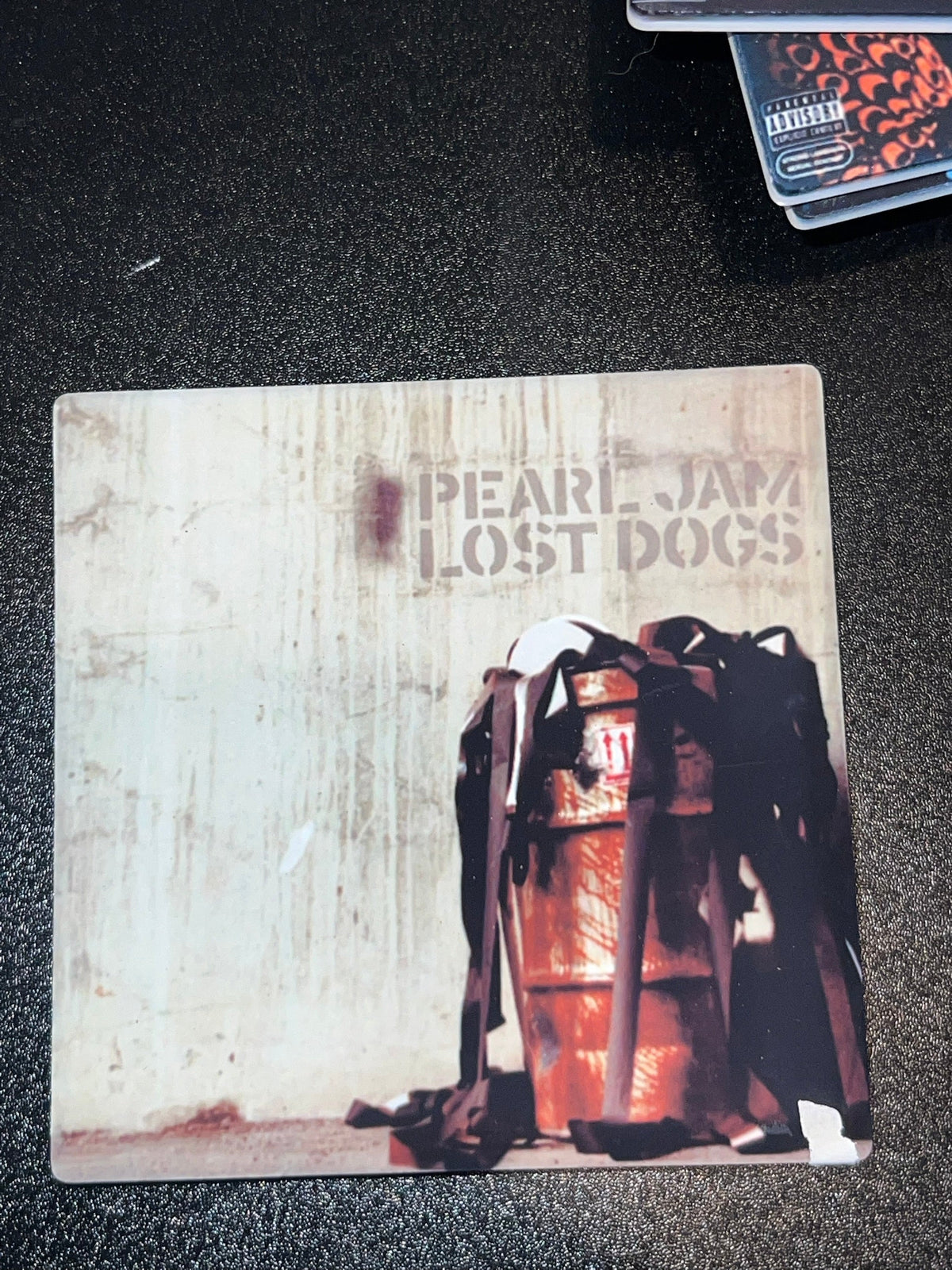 Pearl Jam Lost Dogs Vinyl Cover Coaster