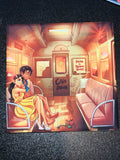 Rema and Selena Gomez Calm Down Vinyl Cover Coaster