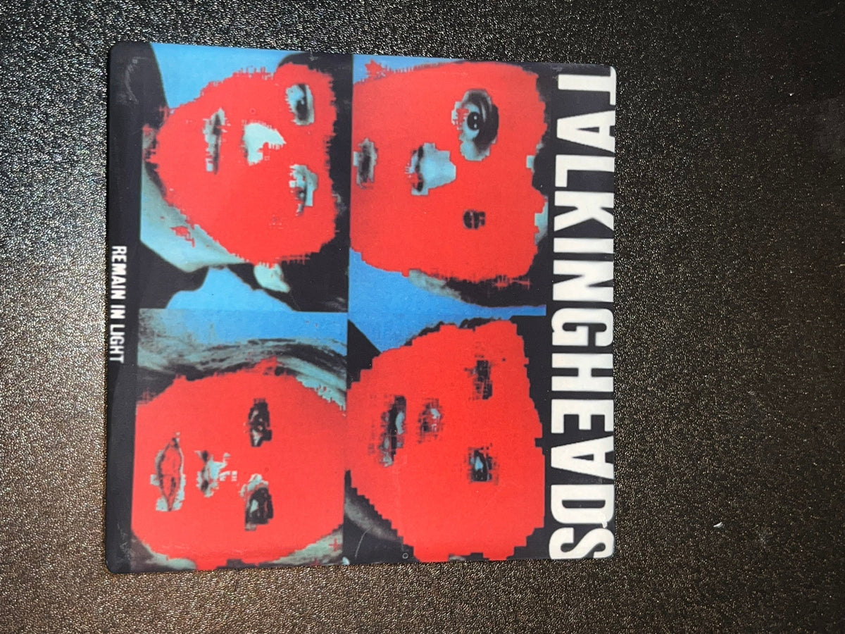 Talking Heads Remain in Light Vinyl Cover Coaster
