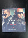 Wisin and Yandel Los Extraterrestres Vinyl Cover Coaster